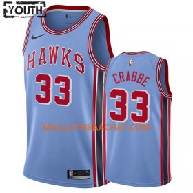 Maillot NBA Atlanta Hawks Allen Crabbe 33 Nike 2019-20 Hardwood Classics Swingman - Enfant